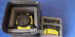 Leica Rugby 610 Rotary Laser Level Rod Eye 160 Carry Case