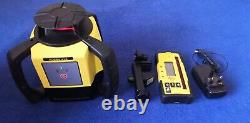 Leica Rugby 610 Rotary Laser Level Rod Eye 160 Carry Case