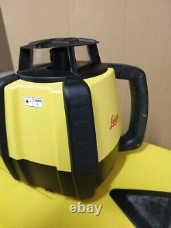 Leica Rugby 610 Rotary Laser Level Rod Eye 160 Digital Receiver + Carry Case