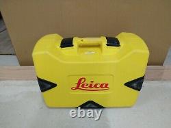 Leica Rugby 610 Rotary Laser Level Rod Eye 160 Digital Receiver + Carry Case