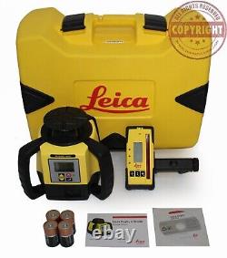 Leica Rugby 680 Dual Grade Self-leveling Rotary Laser Level, Topcon, Spectra, Slope