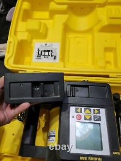 Leica Rugby 880 Red Beam Self Leveling Laser Level with extra accessories