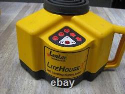 LevelLite Tech Inc. Lighthouse 3 Self Leveling Rotary Laser with box tested nice