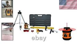 Level & Tool 40-6517 Self-Leveling Rotary Laser Kit with Tripod & Accessories