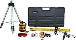 Level & Tool 40-6517 Self-Leveling Rotary Laser System, 29 X 7, Red, 1 Kit