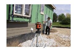 Level & Tool 40-6517 Self-Leveling Rotary Laser System, 29 x 7, Red, 1 Kit