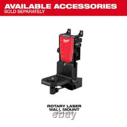Milwaukee 3701-21T M18 18V Red Rotary Laser Kit with Receiver, Tripod, & Grade Rod