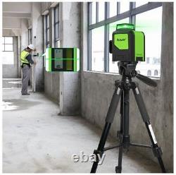 NEW 360 Degree Rotary Laser Level Line Self Leveling Green Beam Tool Cross