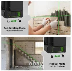 NEW 360 Degree Rotary Laser Level Line Self Leveling Green Beam Tool Cross