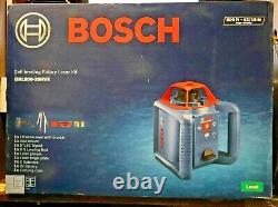 NEW Bosch GRL800-20HVK Self-Leveling Rotary Laser Level Kit 800ft 0601061M10