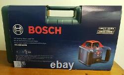 NEW Bosch Self-Leveling Rotary Laser Kit GRL1000-20HVK 1000ft. Range in Case