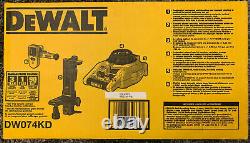 NEW DeWALT DW074KD Interior & Exterior Self Leveling Rotary Laser with Accessories