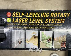 NEW JOHNSON SELF-LEVELING ROTARY Laser Level and Tool Kit #40-6517 FREE SHIPPING