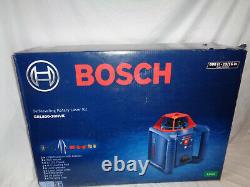 New Bosch GRL80020HVK Self Leveling 800ft Rotary Laser Kit #A66
