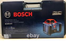 New Bosch Grl1000-20hvk Self-leveling Rotary Laser System