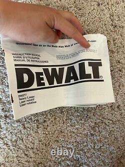 New DeWalt Rotary Laser Leveler DW077 with Remote and Batter NEVER USED