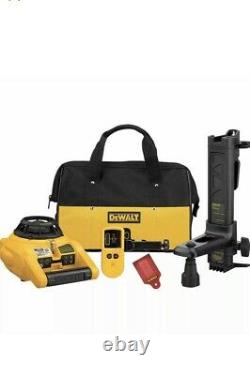 New Dewalt Dw074kd Self Leveling Interior And Exterior Rotary Laser Level Kit