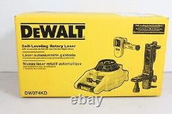 New Dewalt Self Leveling Rotary Laser DW074KD