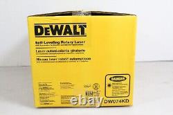 New Dewalt Self Leveling Rotary Laser DW074KD