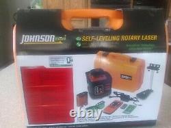 New Johnson Level and Tool 40-6543 Self-Leveling Rotary Laser Level GreenBrite