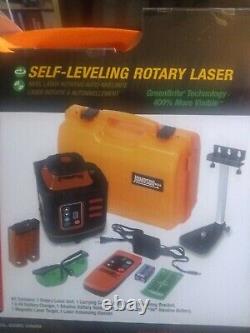 New Johnson Level and Tool 40-6543 Self-Leveling Rotary Laser Level GreenBrite