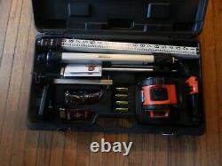 New Johnson Self Leveling Rotory Laser Level System 40-6517