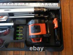 New Johnson Self Leveling Rotory Laser Level System 40-6517