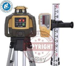 New! Topcon Rl-h5a Self-leveling Rotary Slope Laser Level Package, Grade, 10th