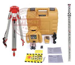 New! Topcon Rl-h5b Self-leveling Rotary Laser Level Package, Transit, Rl-h4c, 10th