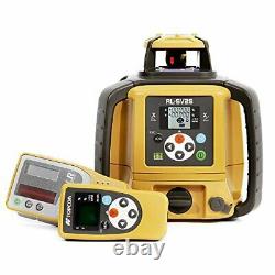 New! Topcon Rl-sv2s Dual Slope Self-leveling Rotary Laser Level Package