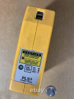 Pacific Laser Systems PLS3 Red Beam 3 Point Self Leveling Alignment Tool