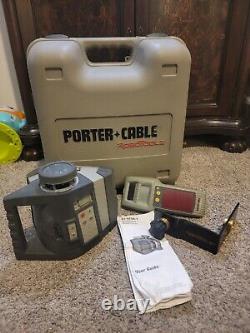 Porter Cable RT-5250-1 Rotary Laser Self Level withCase And Sensor