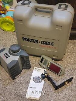 Porter Cable RT-5250-1 Rotary Laser Self Level withCase And Sensor