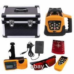 RED Automatic Self Levelling Rotating Laser Level Rotary Laser 500m Range IP 54