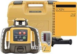 RL-H5A Self Leveling Horizontal Rotary Laser with Bonus EDEN Field Book, IP66