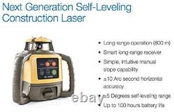 RL-H5A Self Leveling Horizontal Rotary Laser with Bonus EDEN Field Book IP66