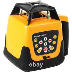 Ridgeyard 500M Range 360 Self-Leveling Degree Rotary Rotating Red Laser Level