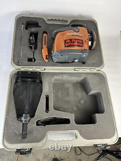 RoboToolz DUAL PLANE RT-7690-2 Self-Leveling Level Porter Cable with Case