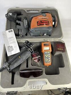 RoboToolz DUAL PLANE RT-7690-2 Self-Leveling Level Porter Cable with Case