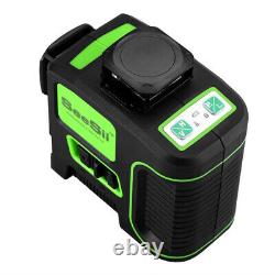 Rotary 8 Lines Green 360 Horizontal & Vertical Laser Level Measure Self-leveling