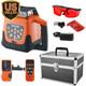 Rotary Laser Level 1650ft, 360 Degree Self Leveling Red Cross Line Laser, 5 Rot