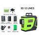 Rotary Laser Level 360 16 Lines 4d Cross Line Self-leveling Horizontal Vertical