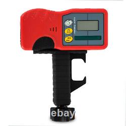 Rotary Laser Level Green Beam 500m Range Self-Leveling 360° Rotating Tool Kit