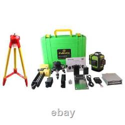Rotary Laser Level Green Beam Cross Line Laser leveler Self-Leveling Horizontal