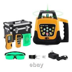 Rotary Laser Level Green Laser Self Leveling Kit, 500M Green Beam 360° Automa