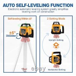 Rotary Laser Level Green Laser Self Leveling Kit, 500M Rotary Laser (Green)