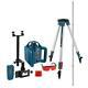 Rotary Laser Level Kit Self Leveling Recondition 800 Ft With Tripod Receiver