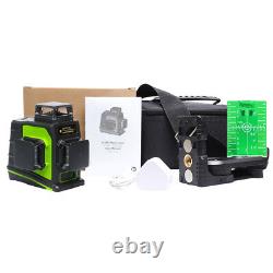 Rotary laser level green 12 Lines 3D Cross Line Laser Self Leveling Measure Tool