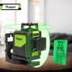 Rotary Laser Level Green Cross Line Laser Self Leveling 902cg Huepar 8 Lines