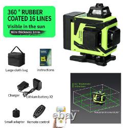 Rotary level green Cross Line Self Leveling Measure Tool 12/16 Lines